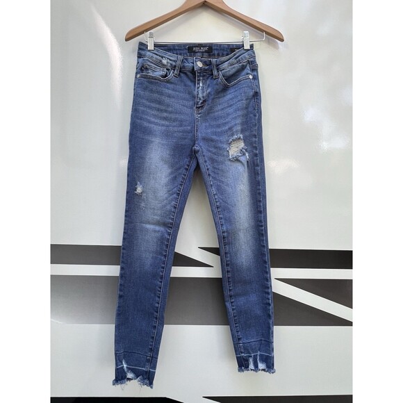 Judy Blue Jeans Distressed Skinny JB8847 - Picture 8 of 8